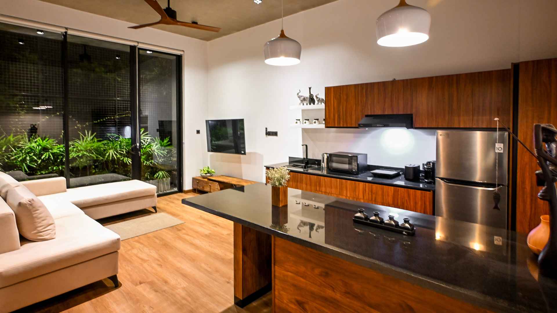 Habitat Apartment Living and Dinning Area